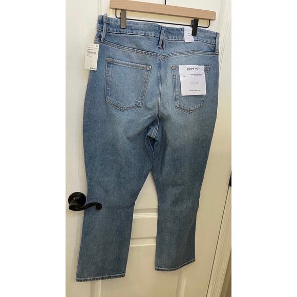 Good American Goodboy jeans Sz 15 NWT - Picture 1 of 10